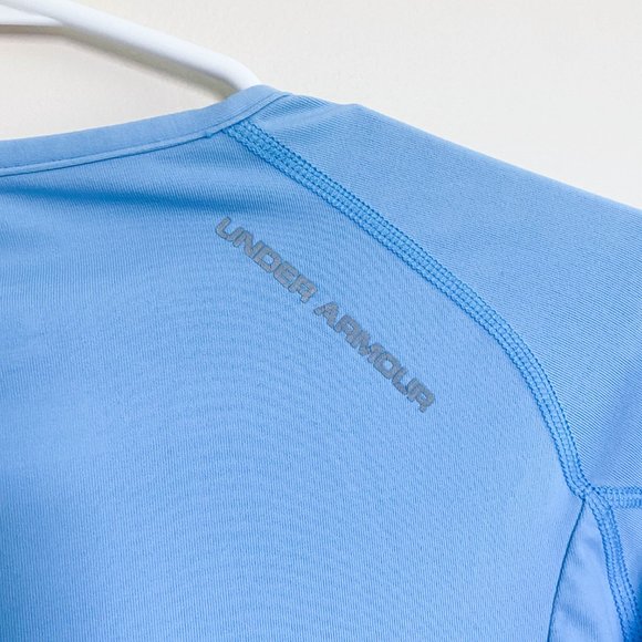 Boys Under Armour Top Blue size M - Picture 4 of 5